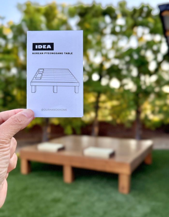 Korean Table Minizine